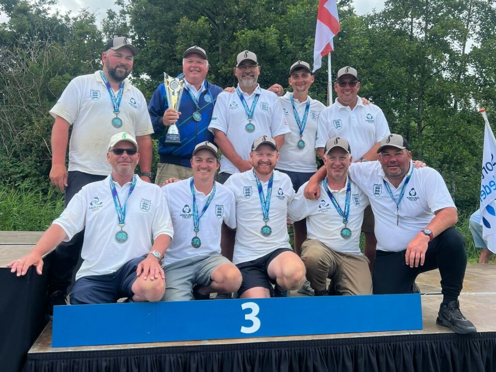 England match anglers secure bronze medal