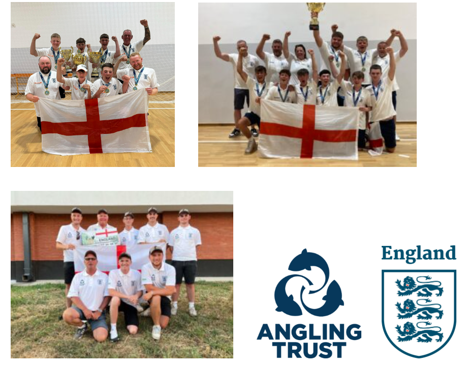 Serbias DTD Canal 2024 triple gold for England Youth match fishing teams